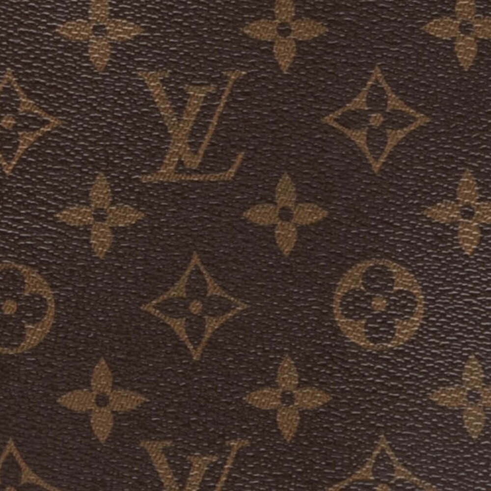 LOUIS VUITTON Authentic Brown Monogram Clutch Bag - Picture 4 of 7